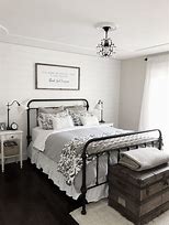 Image result for Bedrooms with Black Iron Beds