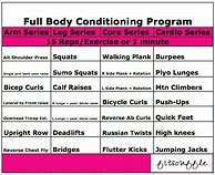 Image result for Softball Pitcher Workout Plan Printable