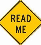 Image result for Must Read Book Sign