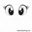 Image result for Cartoon Eye Shapes