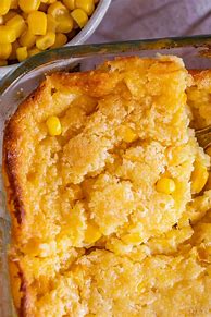 Image result for Corn Casserole with Jiffy Mix and Frozen Corn