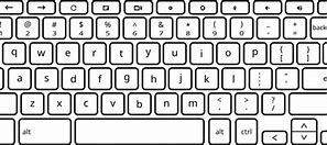 Image result for Chromebook Keyboard Template