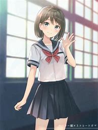 Image result for Anime School Girl Uniform PFP