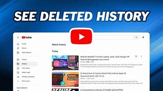 Image result for My YouTube History Search