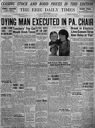 Image result for Front Cover of Newspaper