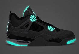 Image result for Jordan 4 Retro Green Glow