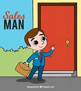 Image result for Salesman at the Door Clip Art