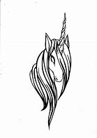 Image result for Unicorn Tattoo Stencil