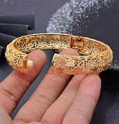 Image result for 24K Gold Bangle Bracelets