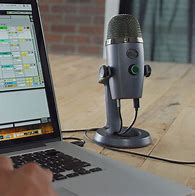 Image result for Green/Blue Microphone