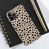 Image result for Tan Leopard iPhone Case 13 Wirh Holder