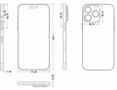 Image result for iPhone 15 Pro Max to Scale On Paper