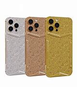 Image result for 24K Gold iPhone 14Pro Max with Diamonds in Hand