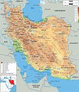 Image result for Iran Map Topography
