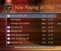 Image result for TiVo Series 2 Menu
