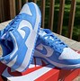 Image result for Brown and Blue Nike Sneakers