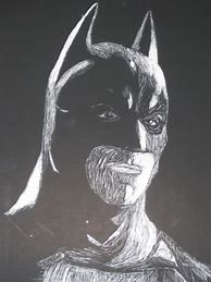 Image result for Batman Scratch Art