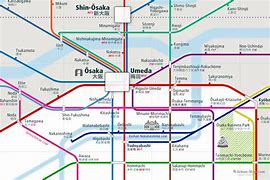 Image result for Osaka Namba Station Map