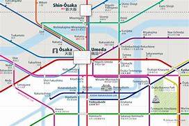 Image result for Osaka Station Map