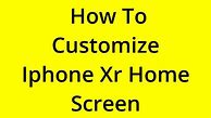 Image result for iPhone XR Home Screen Layout