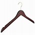 Image result for walnut wooden hanger