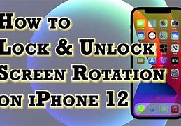 Image result for iPhone Screen Rotate Locked