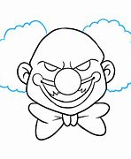 Image result for Scary It Clown Drawings Easy