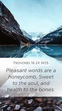 Image result for Proverbs 16:24