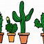 Image result for Cactus Drawing Clip Art