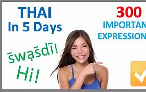 Image result for Learn Thai Stage 1