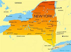 Image result for New York America Map