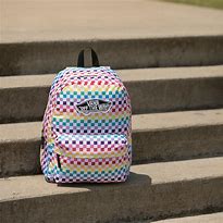 Image result for Vans Backpack Off the Wall Rainbow Thread