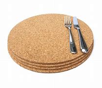 Image result for Round Cork Placemats