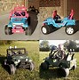 Image result for Guy in Barbie Jeep