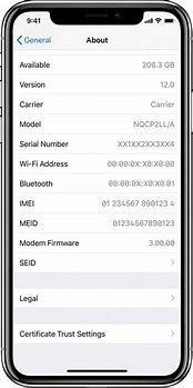 Image result for Imei Number On iPhone SE 2020 Box