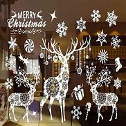 Image result for Xmas Window Stickers