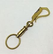 Image result for Brass Bottle Hook Keychain