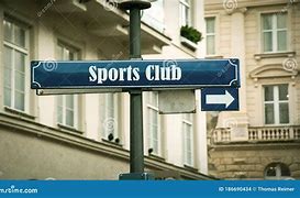 Image result for Sports Club Sign