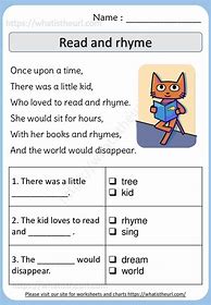 Image result for Reading Phrases for Grade 1 Worksheets