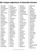 Image result for Weird Adjectives