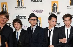 Image result for The Social Network Group Cast Photo