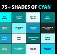 Image result for Pretty Cyan Color