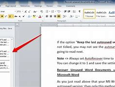 Image result for How to Recover Unsaved Word Doc