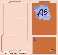 Image result for A5 Envelope Printing Template