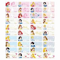 Image result for Disney Princess Name Label