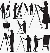 Image result for Painter Silhouette