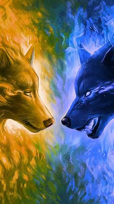 Blue, pack, wolves, HD phone wallpaper | Peakpx