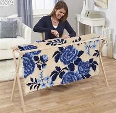 Image result for DIY Latch Hook Rug Frame