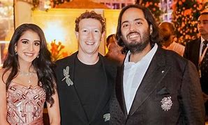 Image result for Zuckerberg Ambani Wedding