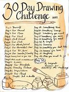 Image result for Drawing Challenge